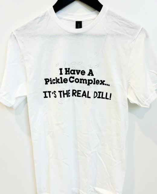 White Graphic Tee- Real Dill