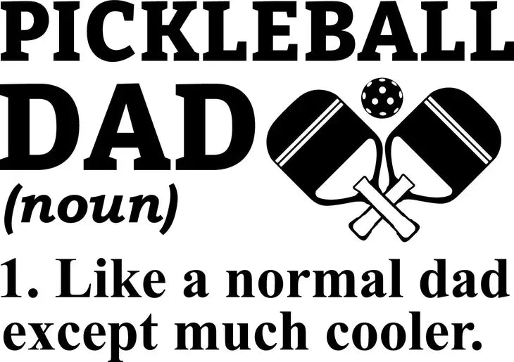 Water Bottle 24 oz.- Pickleball Dad