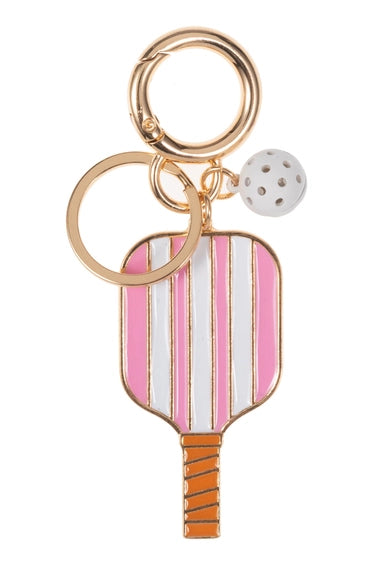 Keychain- Enamel Pickleball
