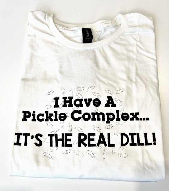 White Graphic Tee- Real Dill