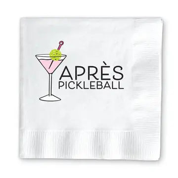 Cocktail Napkins- Apres Pickleball