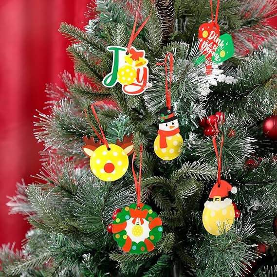 Novelty Pickleball Ornaments