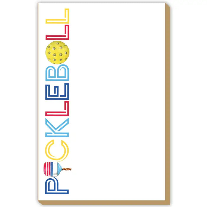 Luxe Large Notepad - Pickleball