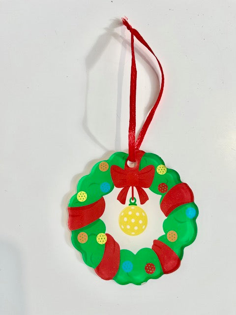 Novelty Pickleball Ornaments