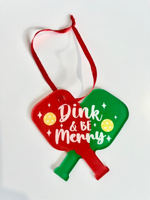 Novelty Pickleball Ornaments