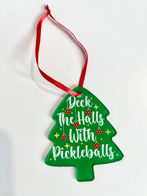 Novelty Pickleball Ornaments