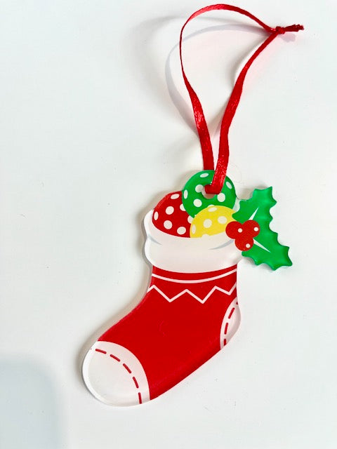 Novelty Pickleball Ornaments