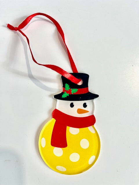 Novelty Pickleball Ornaments