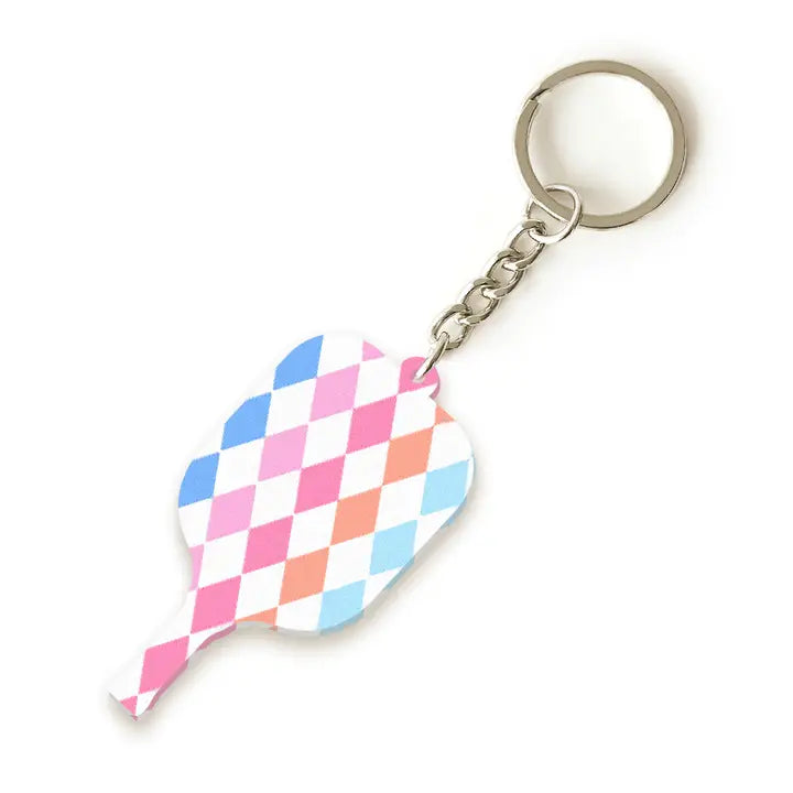Keychain- Acrylic Pickleball Paddle