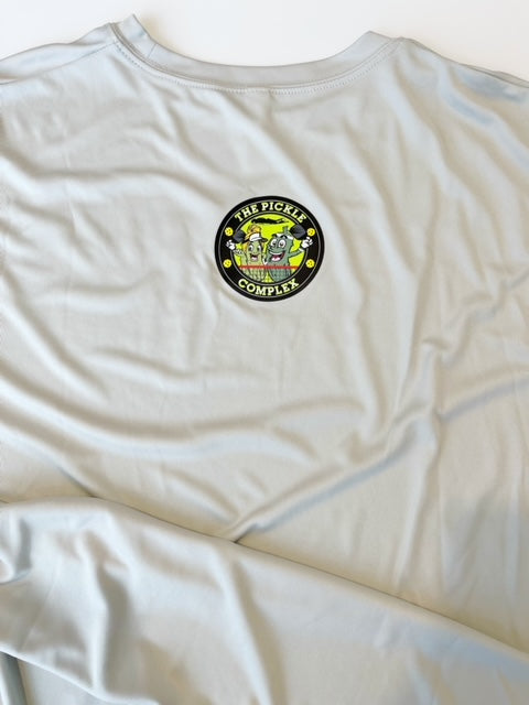 Silver Performance Tee- Vintage Sport