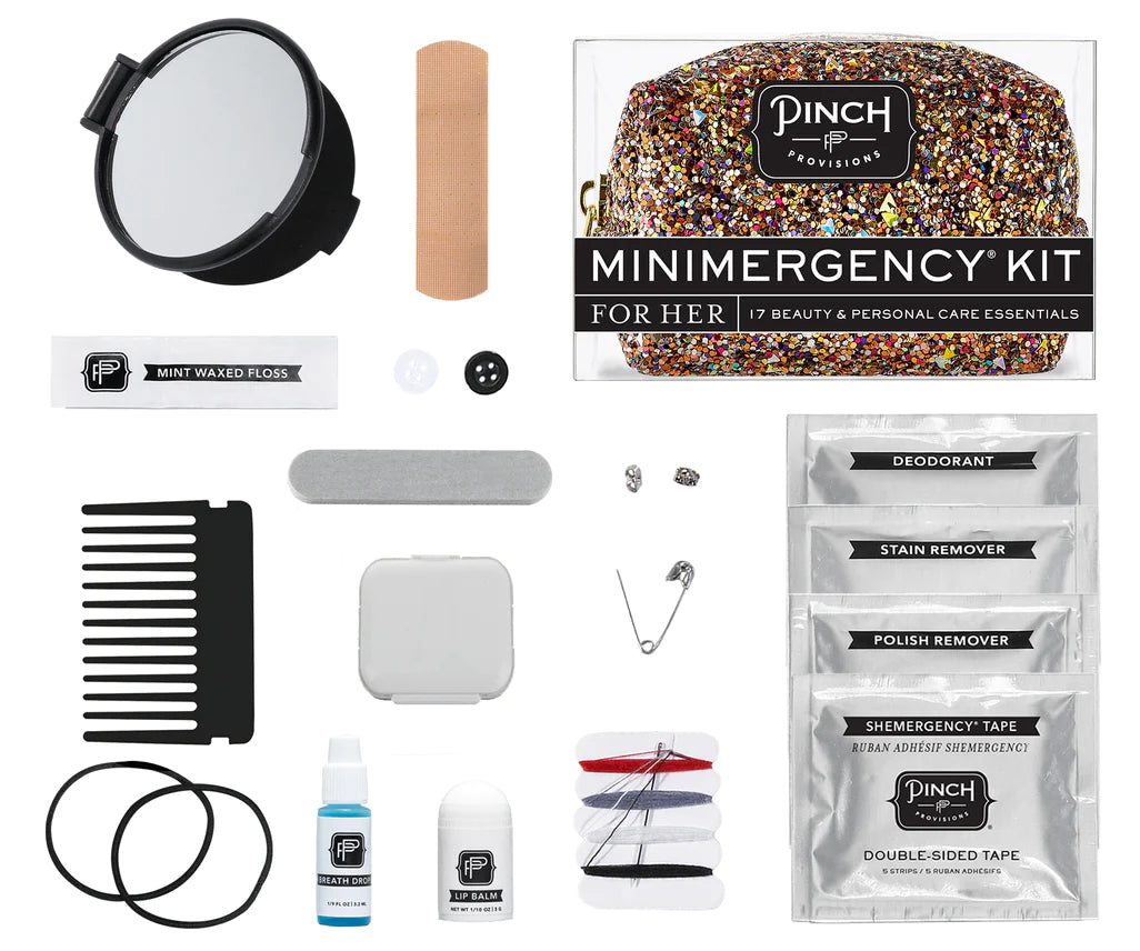 Minimergency Kit- Bronze Glitter