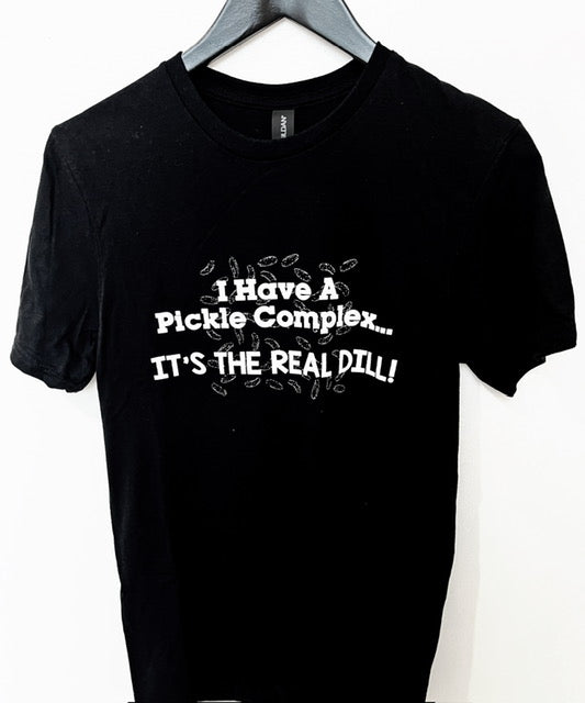 Black Graphic Tee- Real Dill