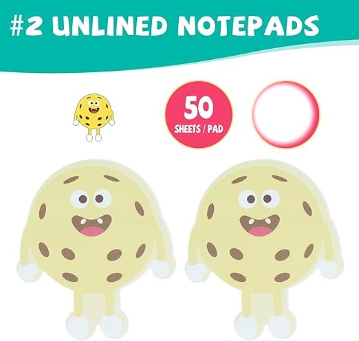 Notepad- Mini Pickleball Sticky Notes