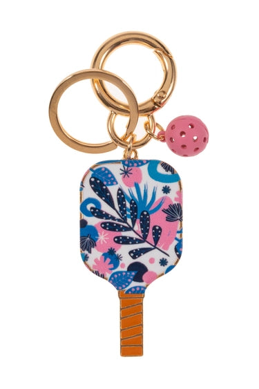 Keychain- Enamel Pickleball