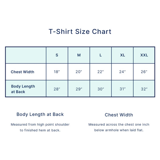 Navy Graphic Tee- Pickleballer w/ Paddles