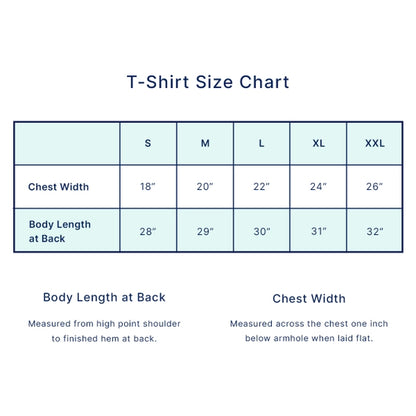 Navy Graphic Tee- Pickleballer w/ Paddles