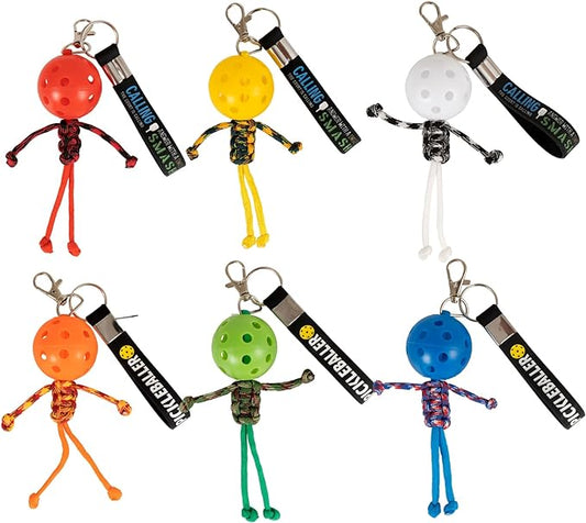 Keychain- 3D Pickleball Buddy