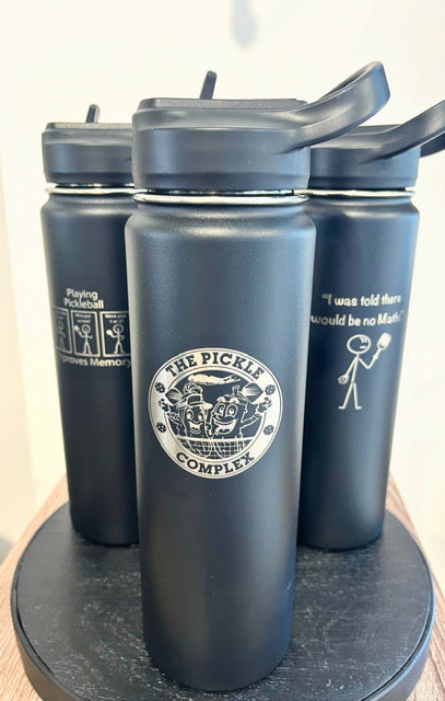 Water Bottle 24 oz.- The Pickle Complex Logo