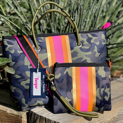 Neoprene Tote & Wristlet Set- the Hope