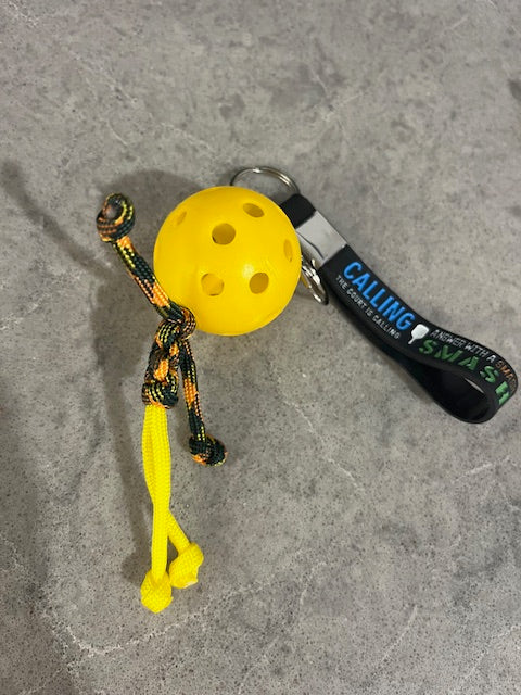 Keychain- 3D Pickleball Buddy