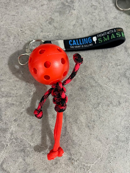 Keychain- 3D Pickleball Buddy