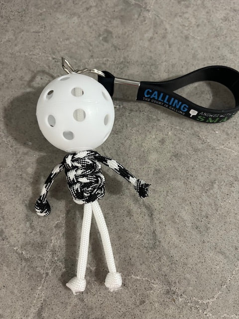 Keychain- 3D Pickleball Buddy