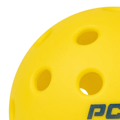 PCKL Optic Yellow Outdoor Pickleballs (4 pack)