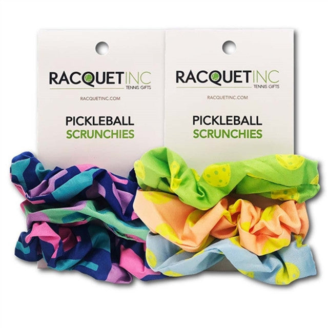 Scrunchie- Pickleball Paddles Blue/Pink