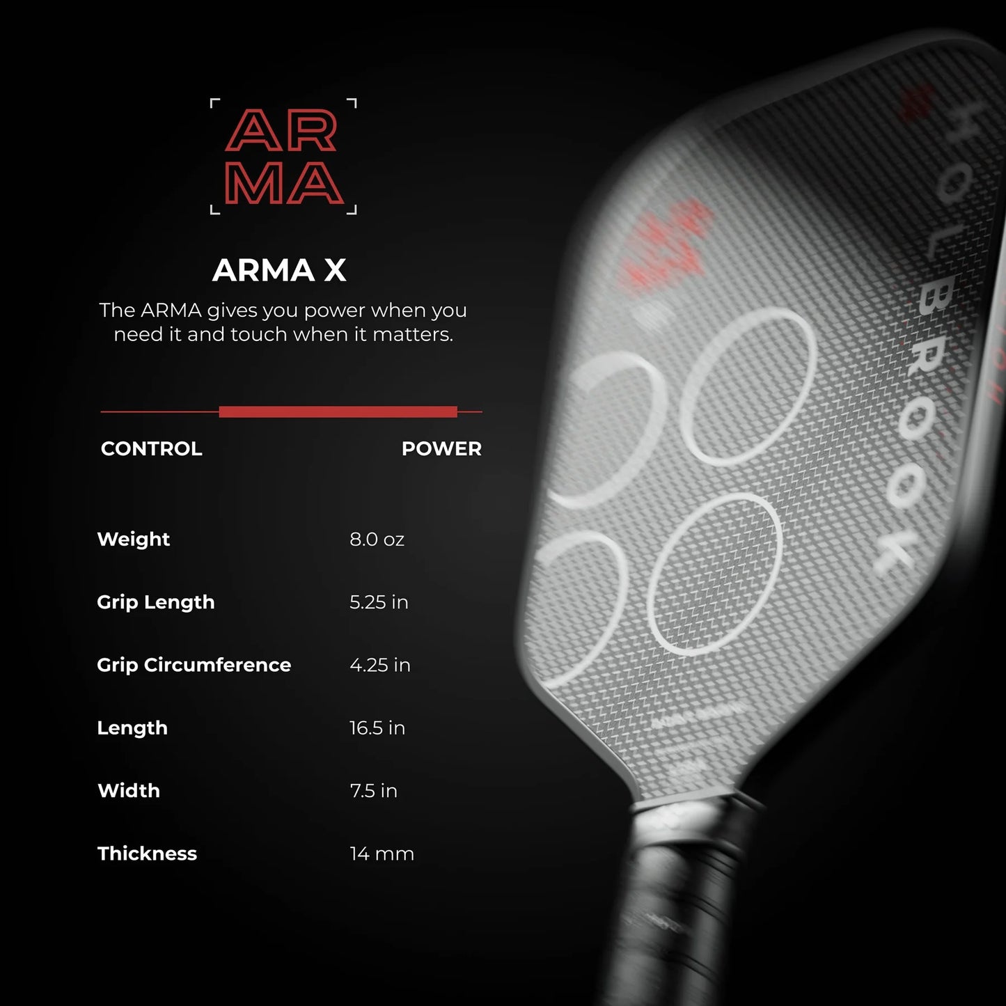 Holbrook Pro - Arma Metallic X 14mm