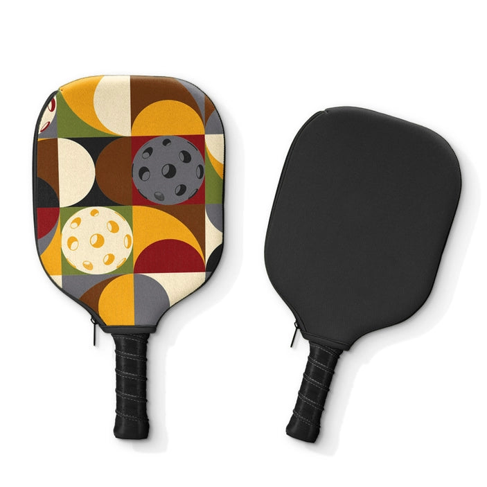 Pickleball Paddle Cover- Geometric Balls