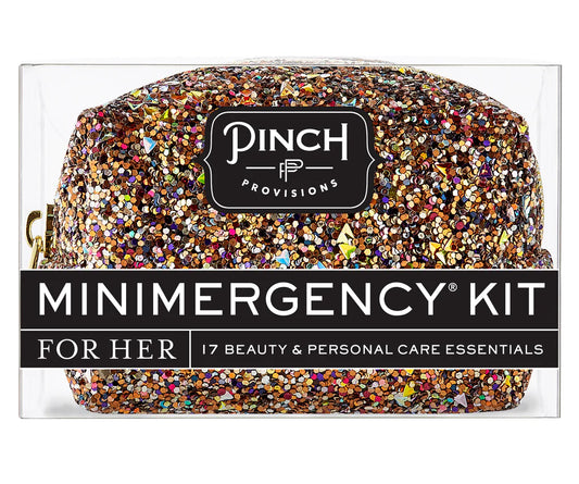 Minimergency Kit- Bronze Glitter