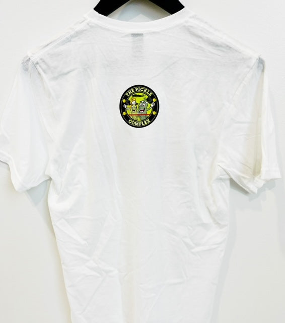 White Graphic Tee- PICKLEBALL