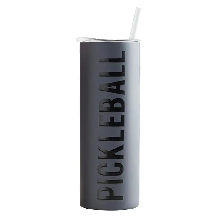 Water Bottle Tumbler 20 oz.- Pickleball